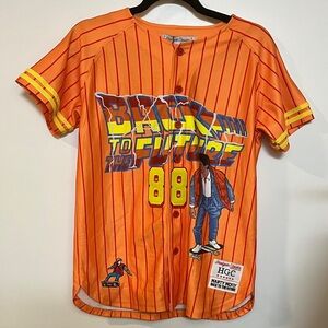 Kids Back to the Future Baseball Jersey - Size L 🎥🛹🎥